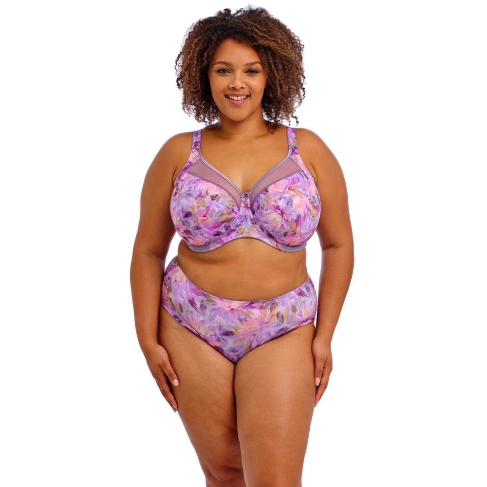 Goddess Lavender Floral Bra - Picture 3 of 3